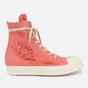 Rick Owens DRKSHDW RAMONES in dirty pink/ milk size 37.5
